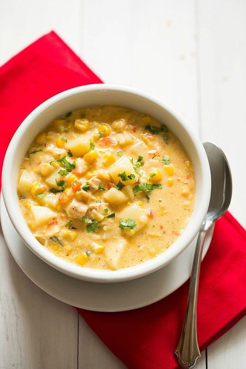 Subway's Chicken and Corn Chowder