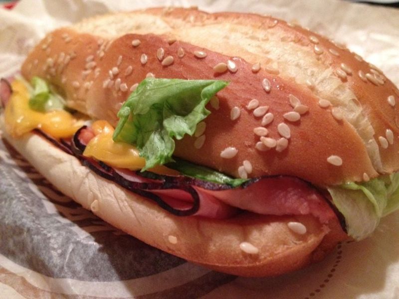 Burger King’s Yumbo Ham & Cheese