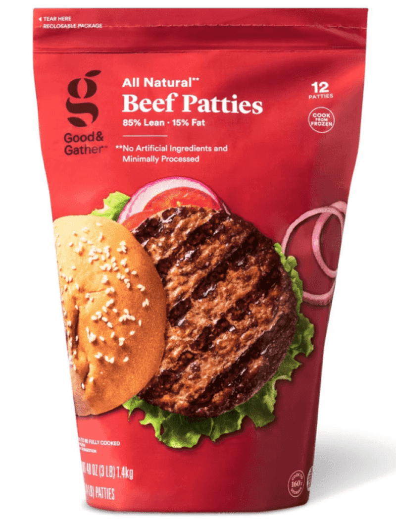 Good & Gather (Target) Angus Beef Patties