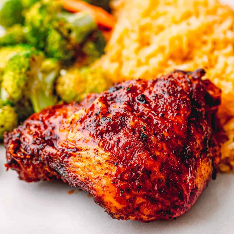 Smoky Paprika Roast Chicken Thighs