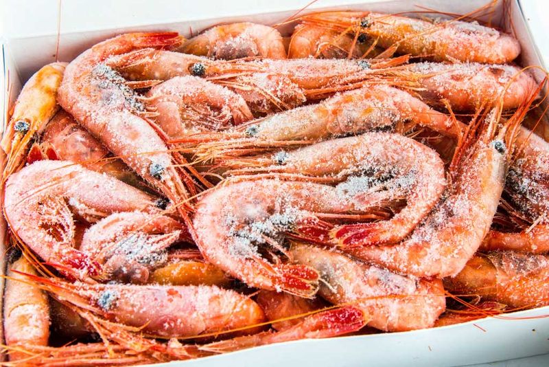 Frozen Shrimp with Ammonia Smell