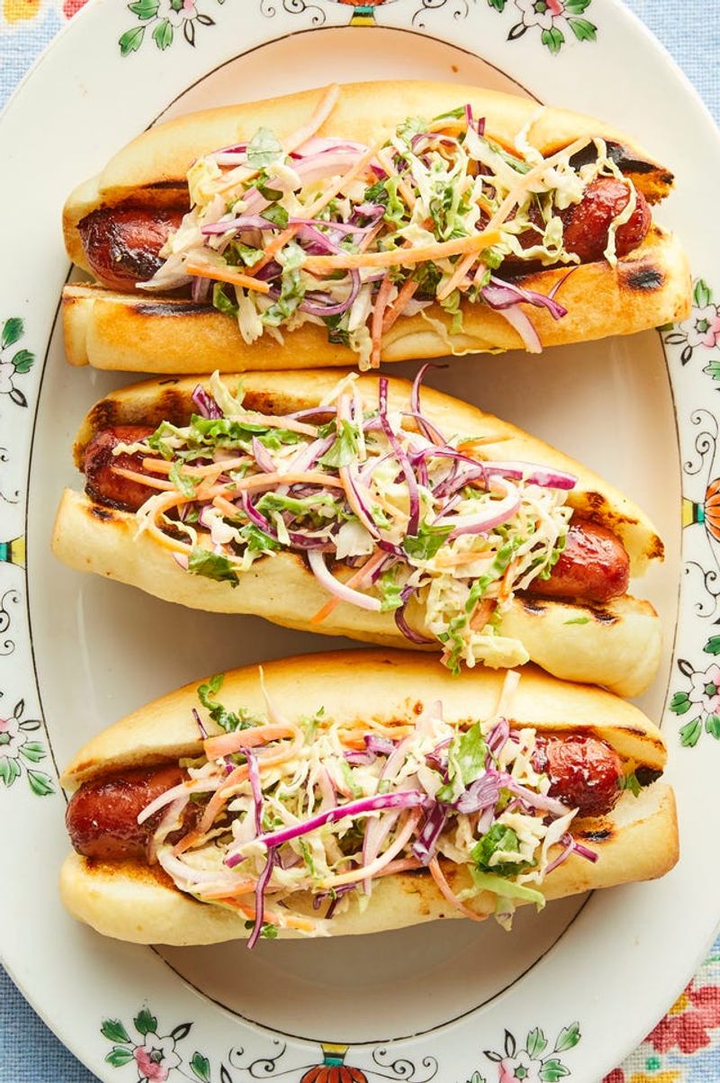 Layer with Coleslaw
