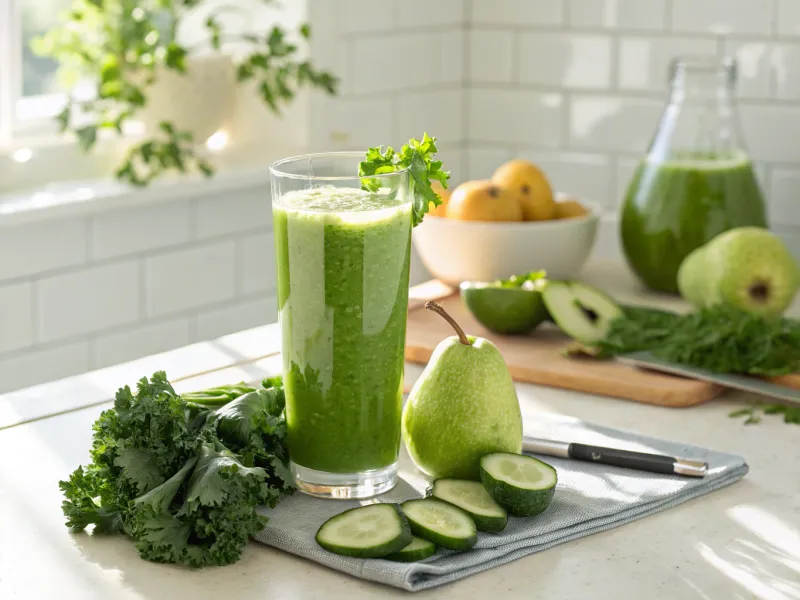 Cucumber Kale Pear Blend