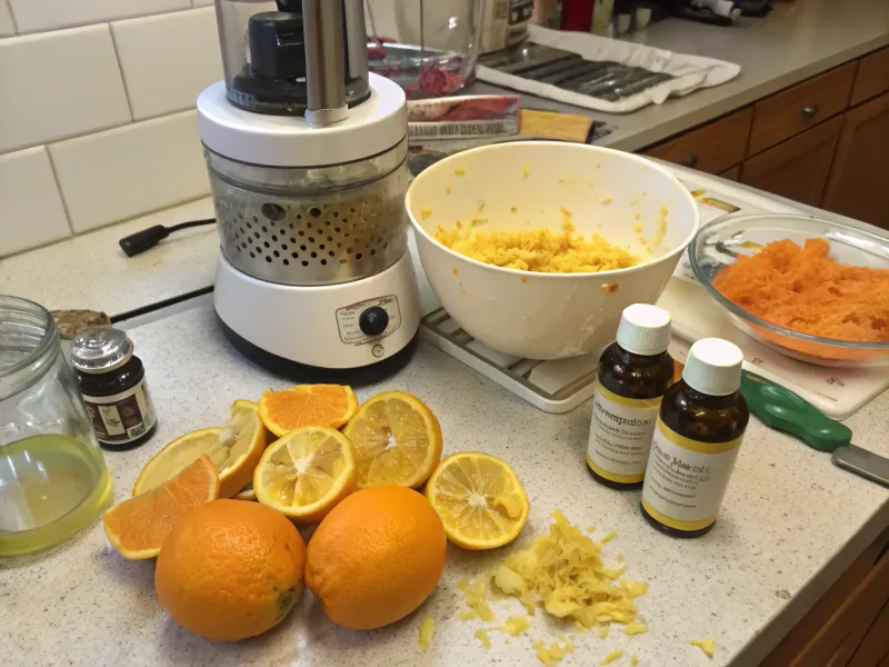 Extract Natural Oils From Citrus Peels