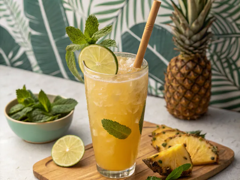Southeast Asian Pineapple Refresher
