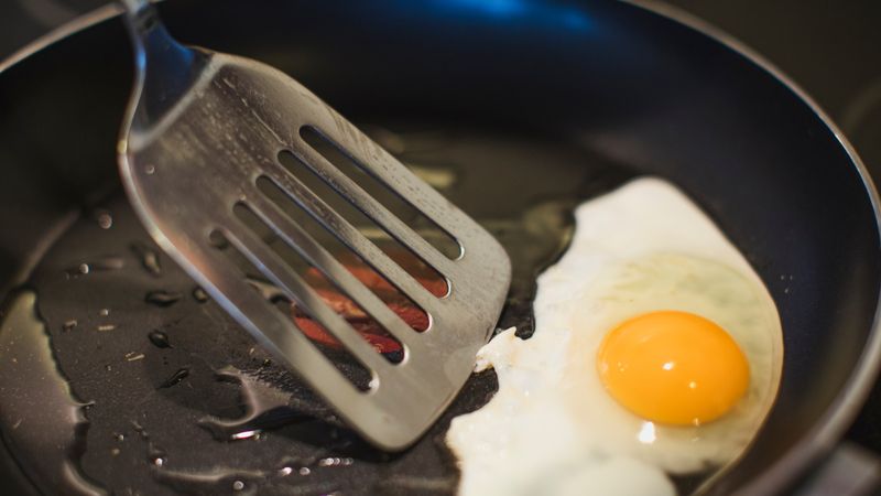 Metal utensils ruin nonstick cookware
