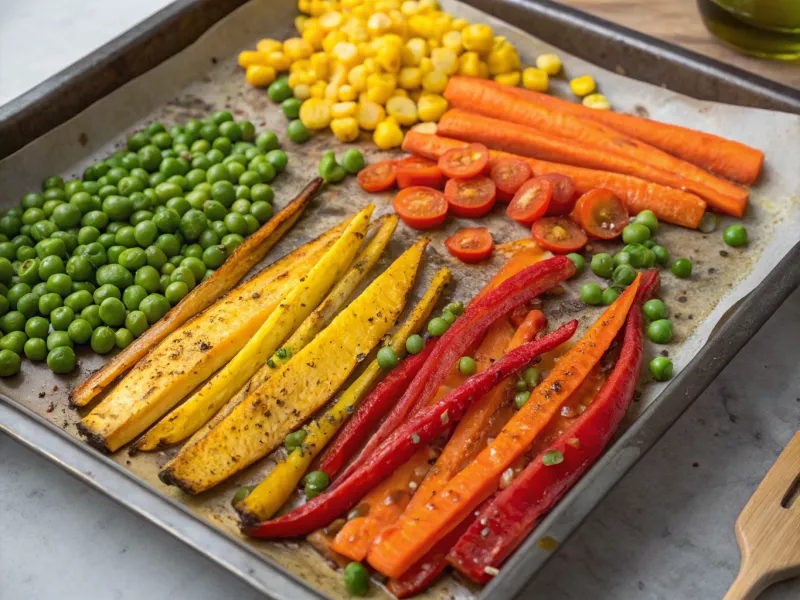 Roast Canned Vegetables for Better Texture