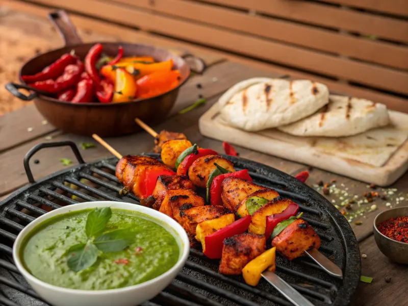 Tandoori Chicken Skewers