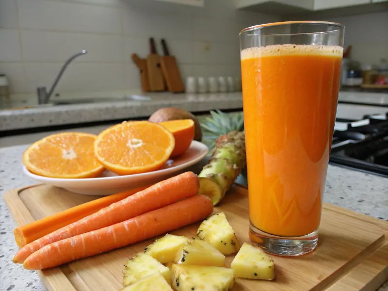 Carrot Pineapple Orange Fusion