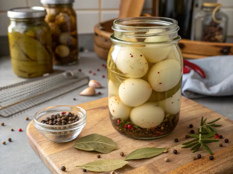 Make Tangy Pickled Eggs