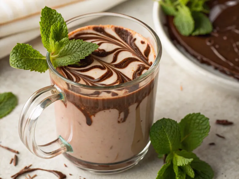 Mint Chocolate Milk