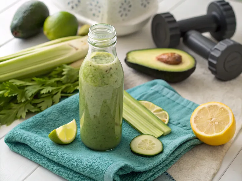 Avocado Celery Cucumber Lemon Blend