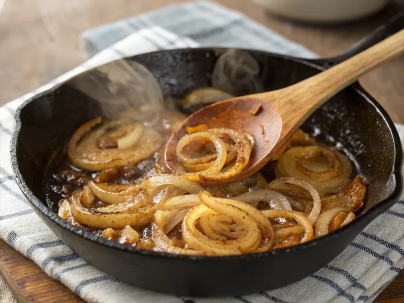 Caramelize Canned Onions for Enhanced Flavor