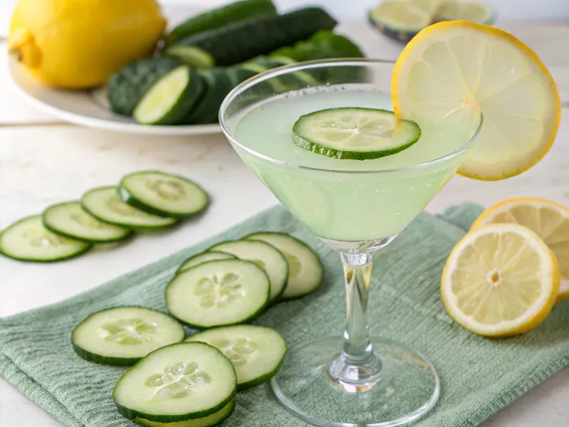 Cucumber Lemon Spa Water