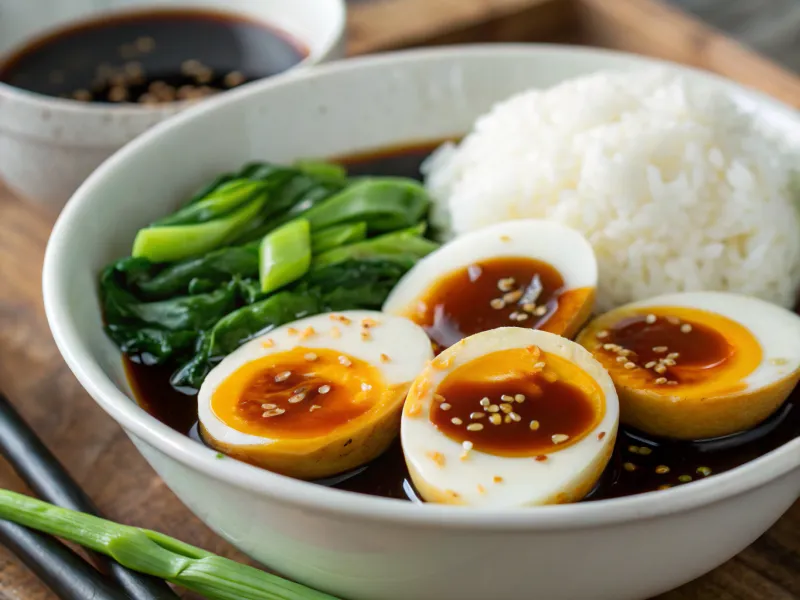 Soy Sauce Marinated Eggs