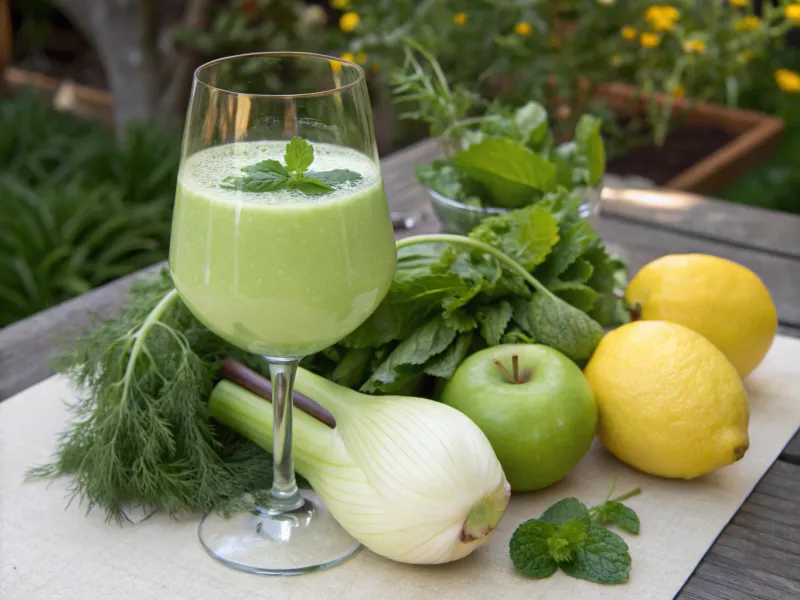 Fennel Apple Juice