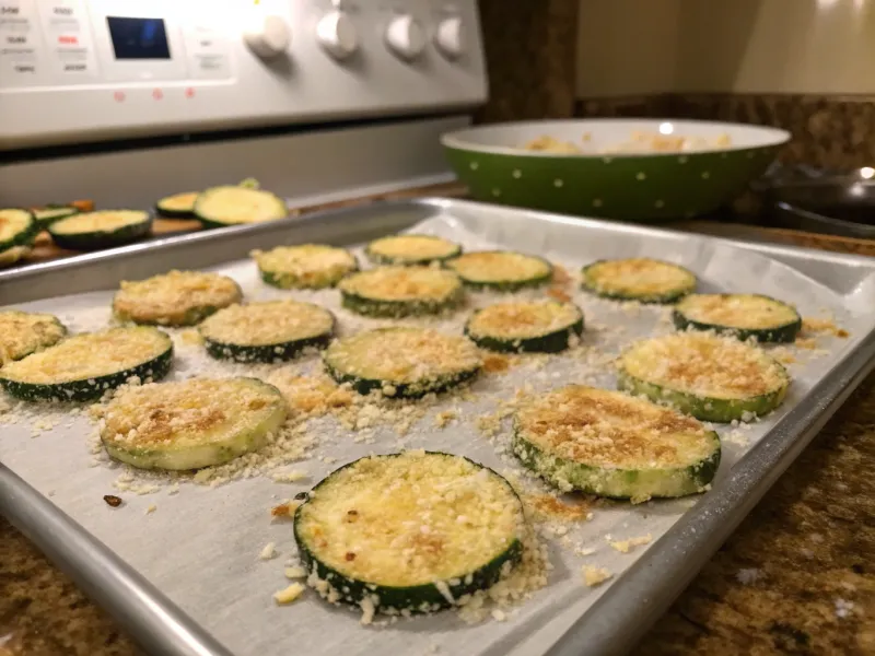 Parmesan Zucchini Crisps
