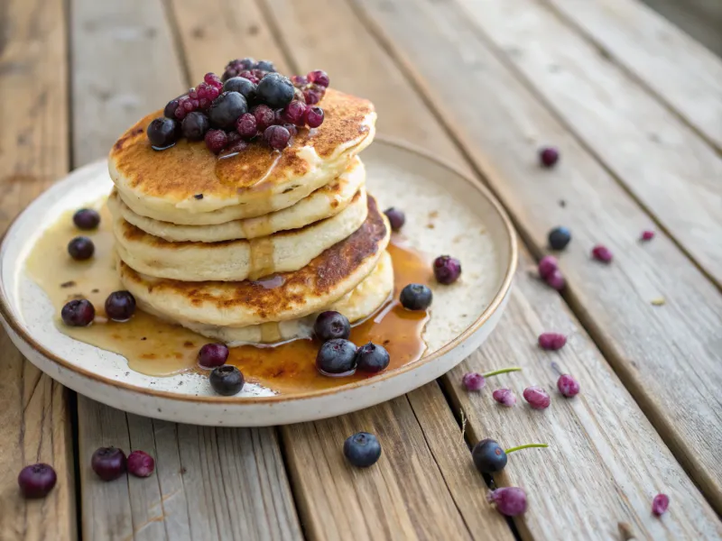 Huckleberry Pancakes in Montana