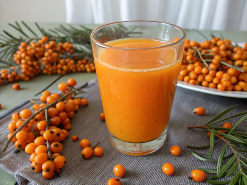 Sea Buckthorn Berry Juice