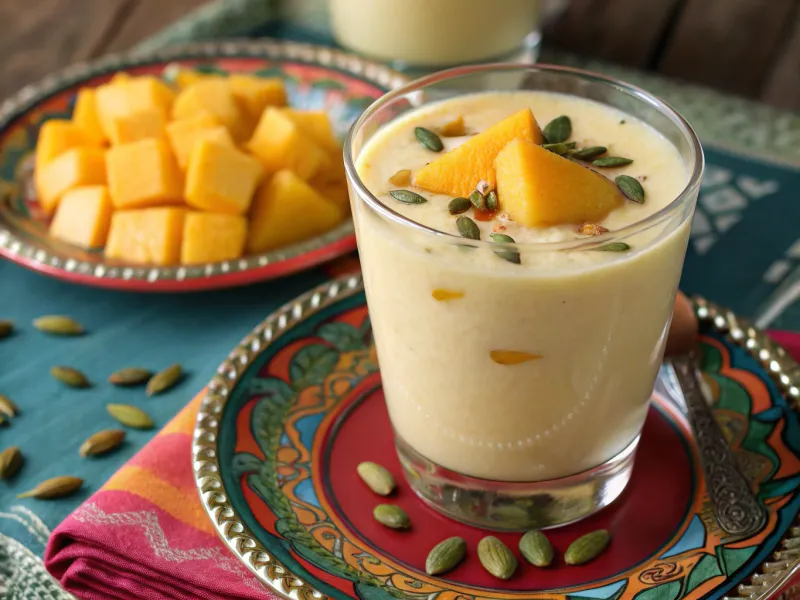 Mango Cardamom Lassi
