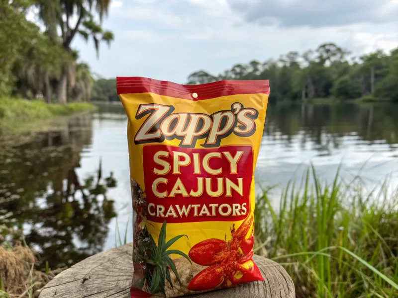 Zapp's Spicy Cajun Crawtators from Louisiana