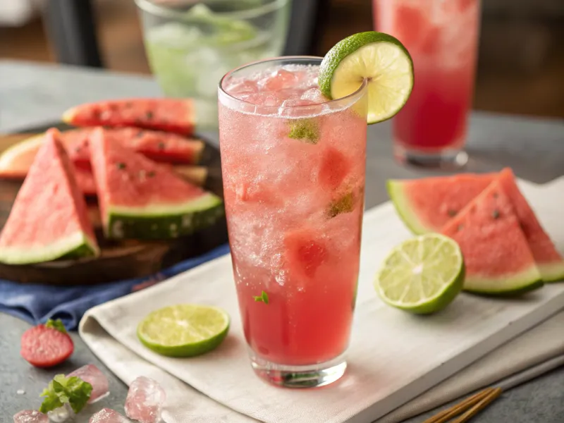 Watermelon Agua Fresca for Desert Heat