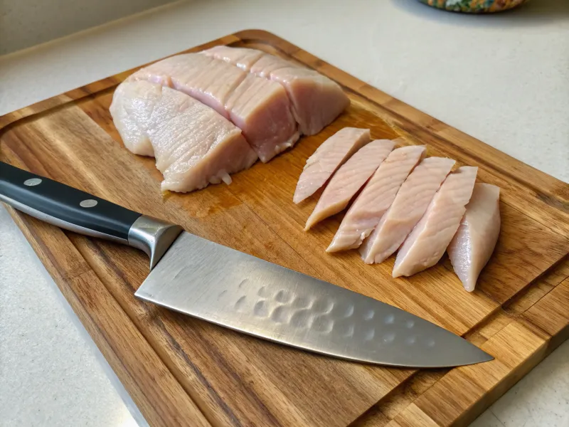 Score Chicken Thighs for Even Cooking