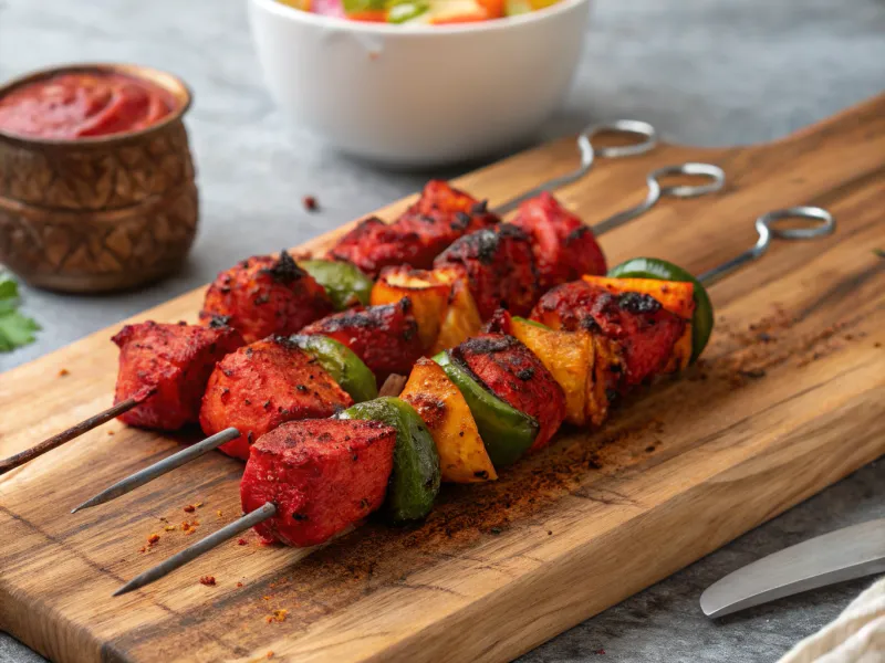 Tandoori Chicken Skewers
