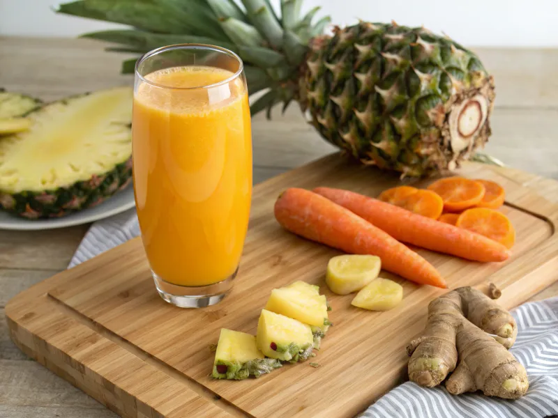 Tropical Pineapple Carrot Blend