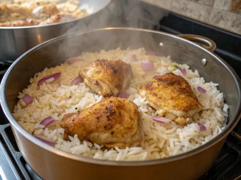 Chicken and Rice Pot