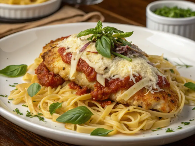 Crispy Chicken Parmesan