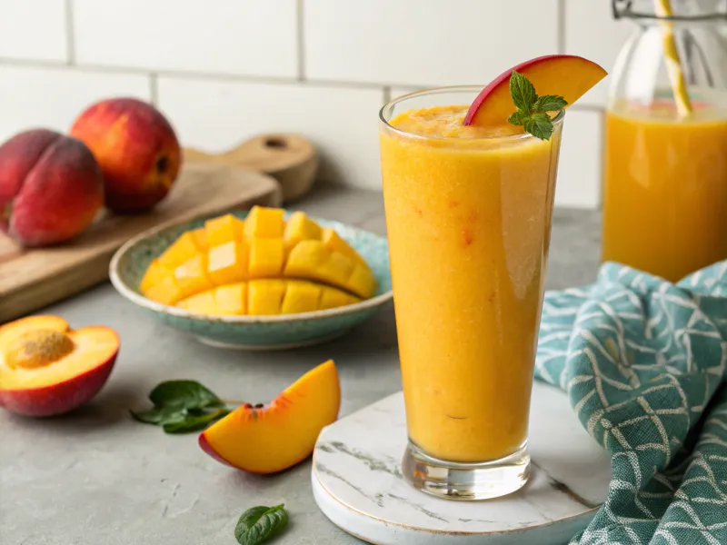 Peach Mango Smoothie