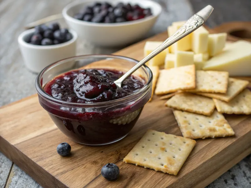 Blueberry Balsamic Reduction Sauce