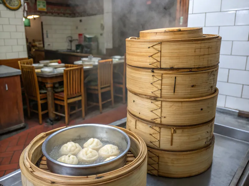 Chinese Bamboo Steamer