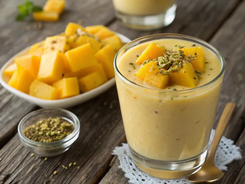 Frozen Mango Lassi for Tropical Humidity