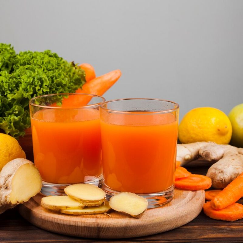 Spicy Carrot Ginger Juice
