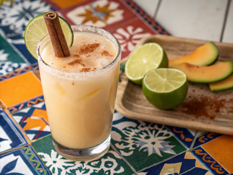Mexican Cantaloupe Horchata Fusion