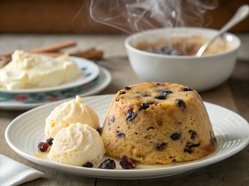British Steamed Pudding
