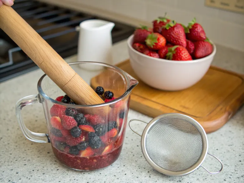 Try the Muddle and Strain Method