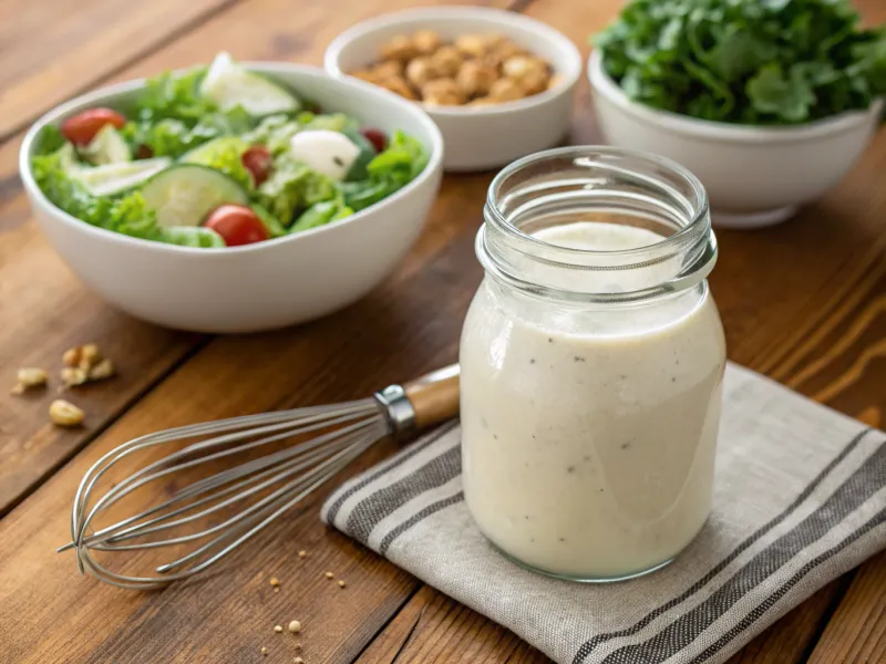 Make Instant Salad Dressings from Bean Liquid