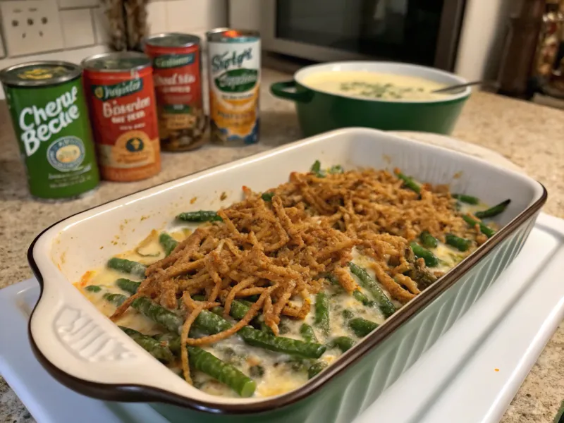 Green Bean Casserole Remix