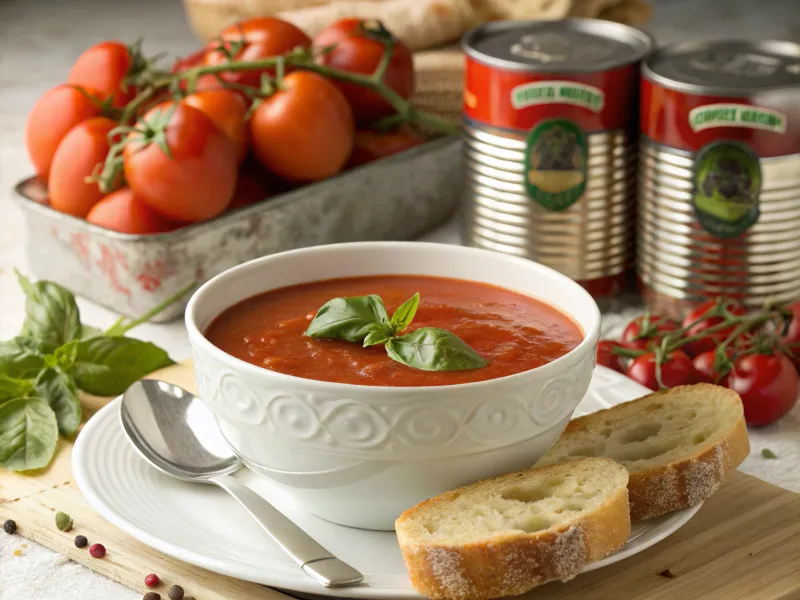 Tomato Basil Soup Upgrade
