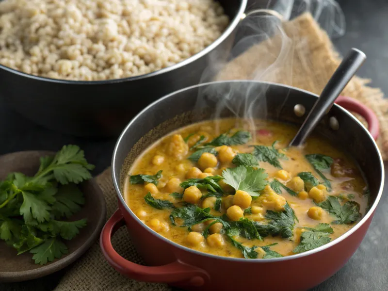 Coconut Curry Chickpea Stew