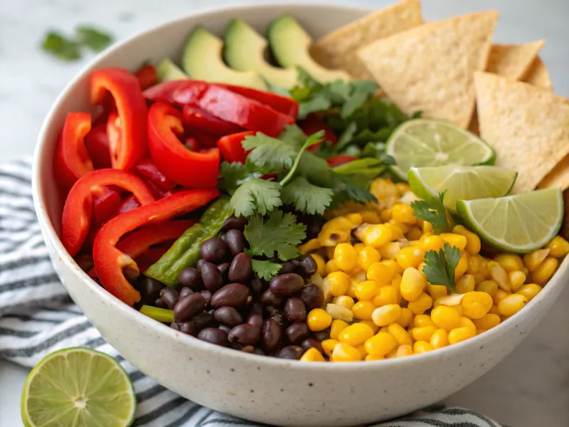 Black Bean and Sweet Corn Fiesta Salad