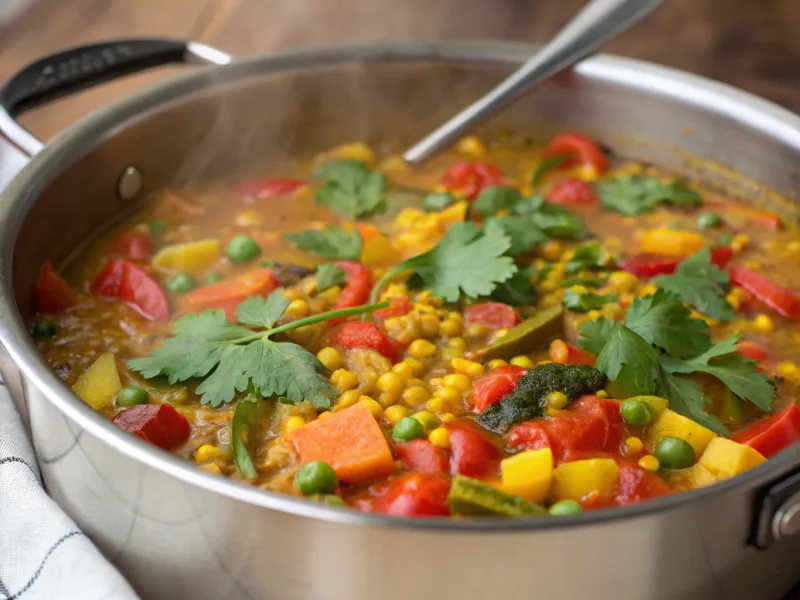Lentil and Vegetable Curry