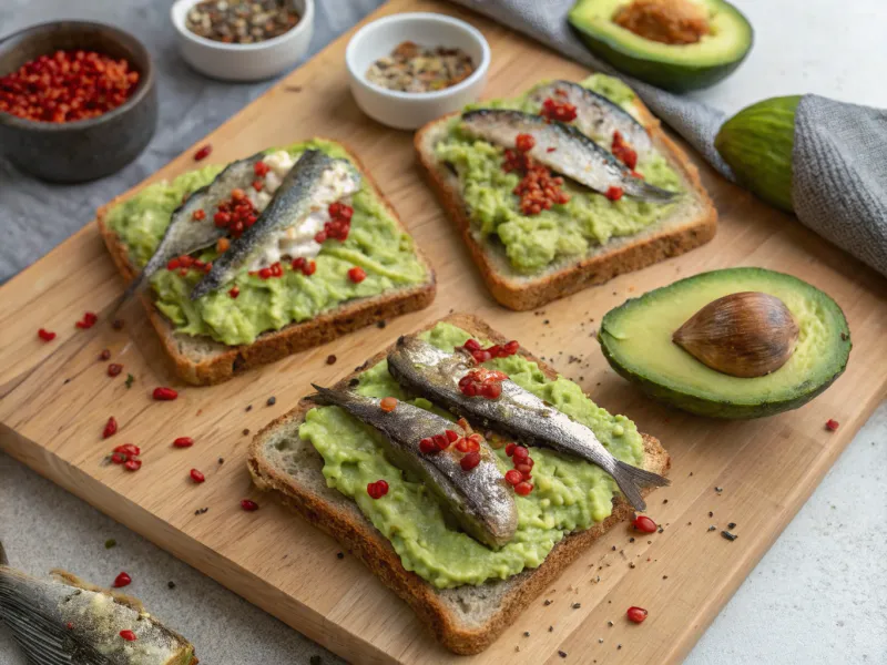 Sardine Avocado Toast