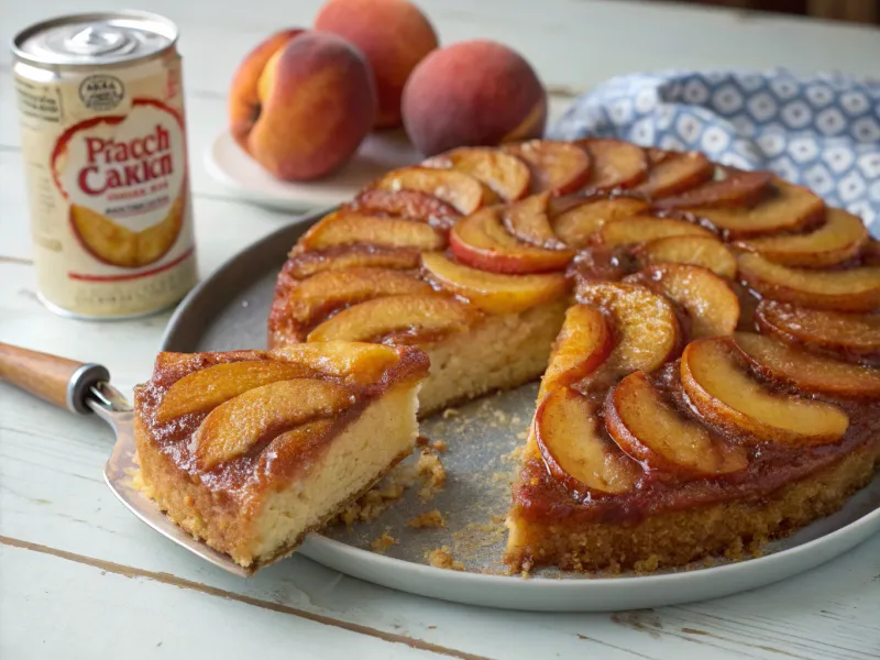 Peach Upside Down Cake